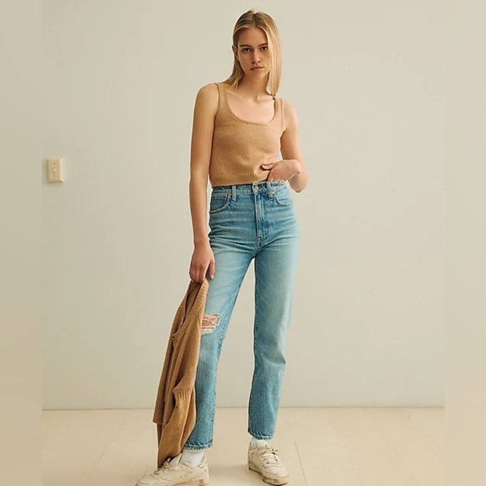 Madewell The Perfect Vintage Straight Jean in Reinhart Wash Size 27